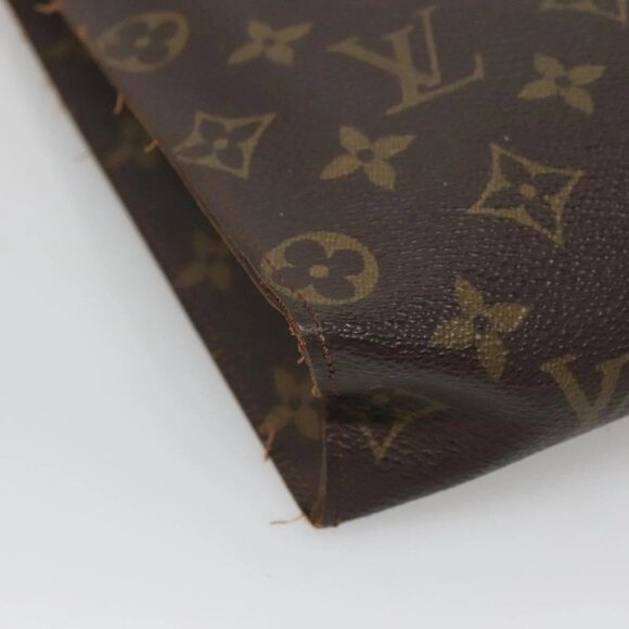 LOUIS VUITTON Monogram Poche Toilette 26 Pouch M47542 LV Auth 122696 - Picture 9 of 16